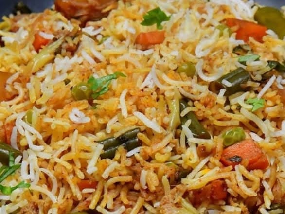 Family Pack Veg Dum Biryani.